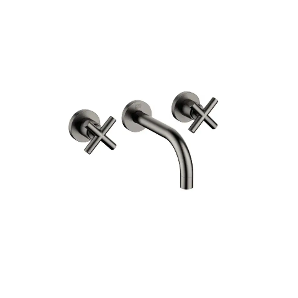 Dornbracht-TARA.-Waschtisch-Wandbatterie-ohne Ablaufgarnitur-Ausladung 160mm-Dark Platinum gebürstet, 36707892-99 Galeriebild 1